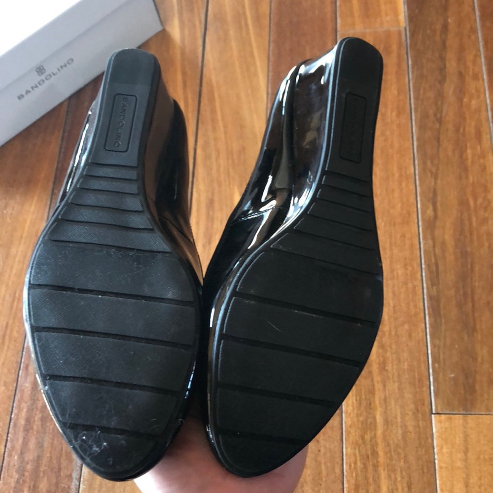 Bandolino black wedge flats - Picture 3 of 5